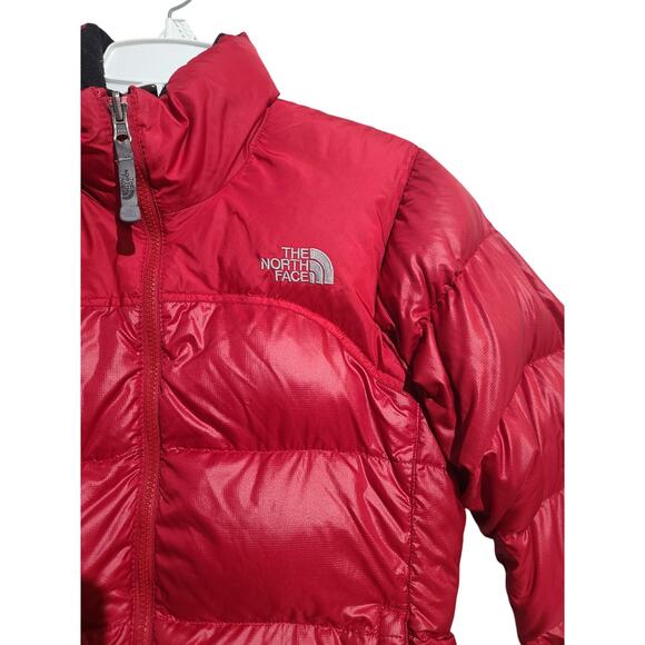 The North Face Women's Red Vintage 1996 Nuptse 700 Puffer Jacket Size S - Picture 3 of 7